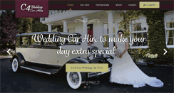 Desktop Screenshot of c4weddingcarhire.co.uk