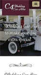 Mobile Screenshot of c4weddingcarhire.co.uk